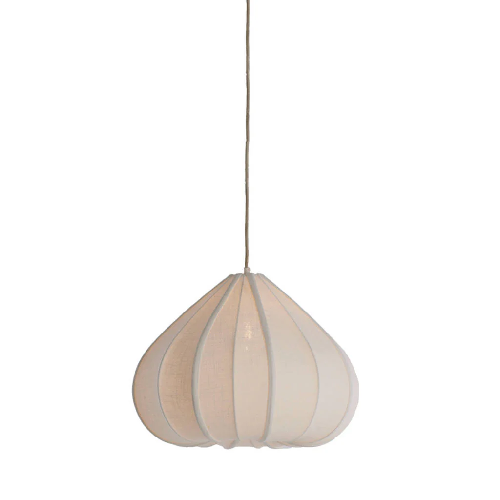 Koro Boho Linen Pendant Shade - SECOND (Discount Applied) - Image 4