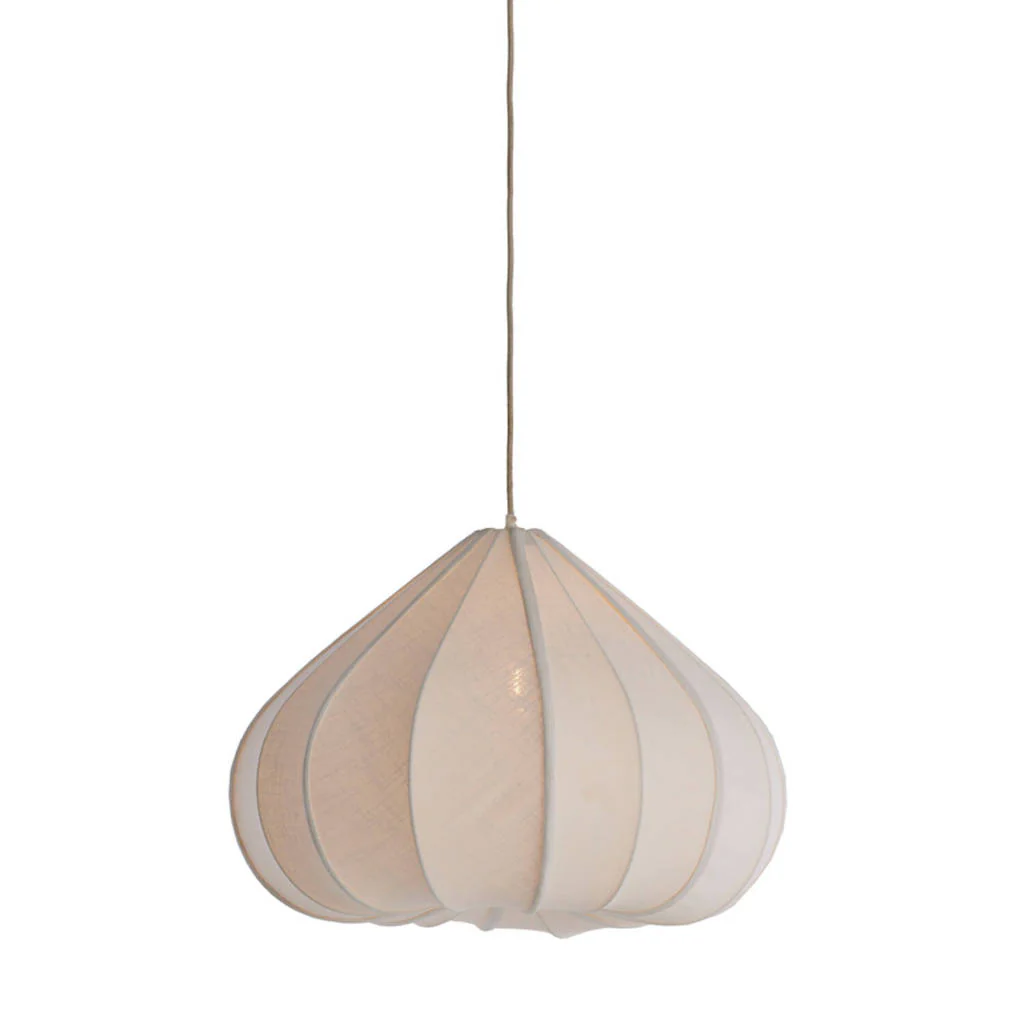 Koro Boho Linen Pendant Shade - SECOND (Discount Applied) - Image 5