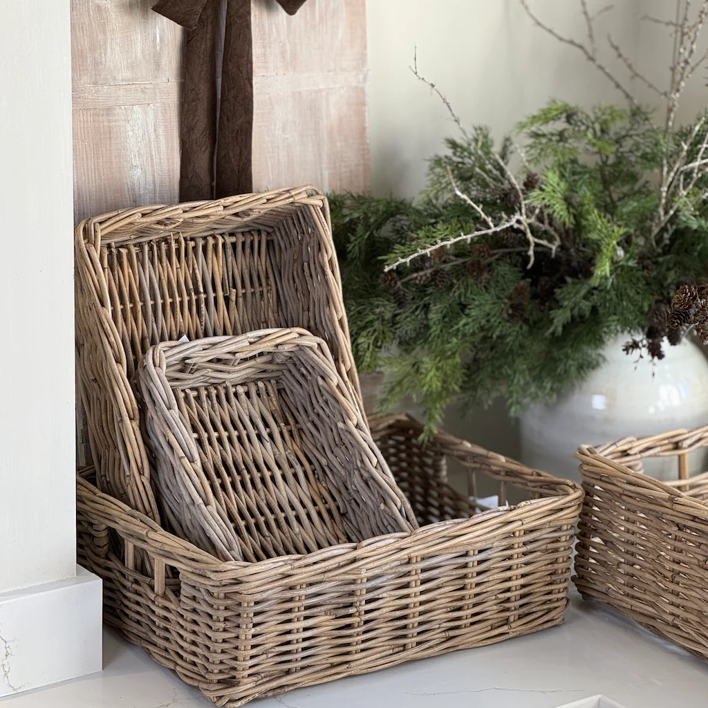 Kubu Rectangular Storage Baskets Four Sizes - Image 2