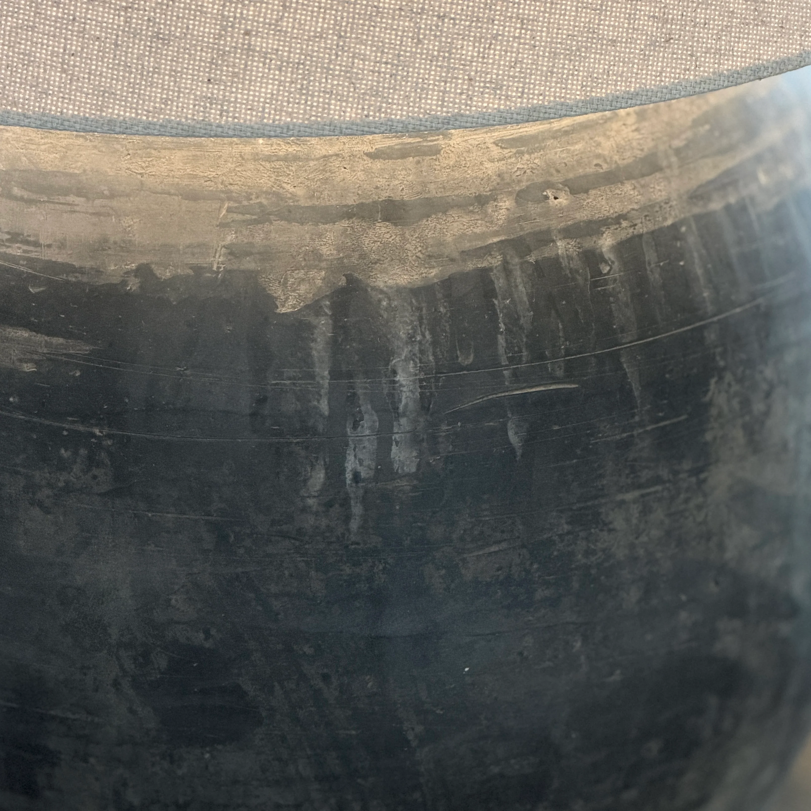 Large Clay Pot Jar Lamp C - Image 12