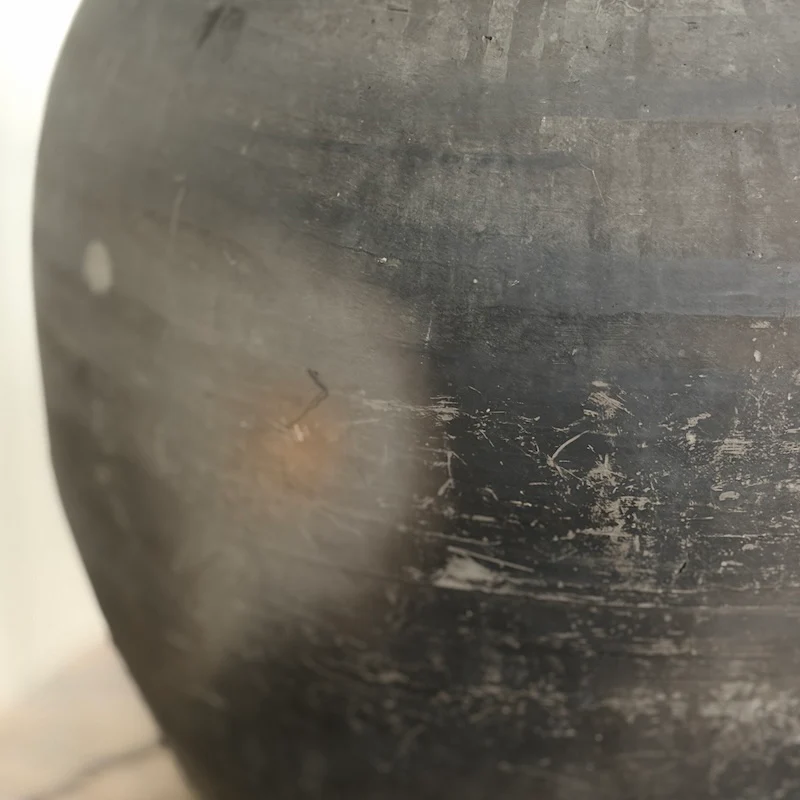 Large Clay Pot Jar Lamp D - Image 6