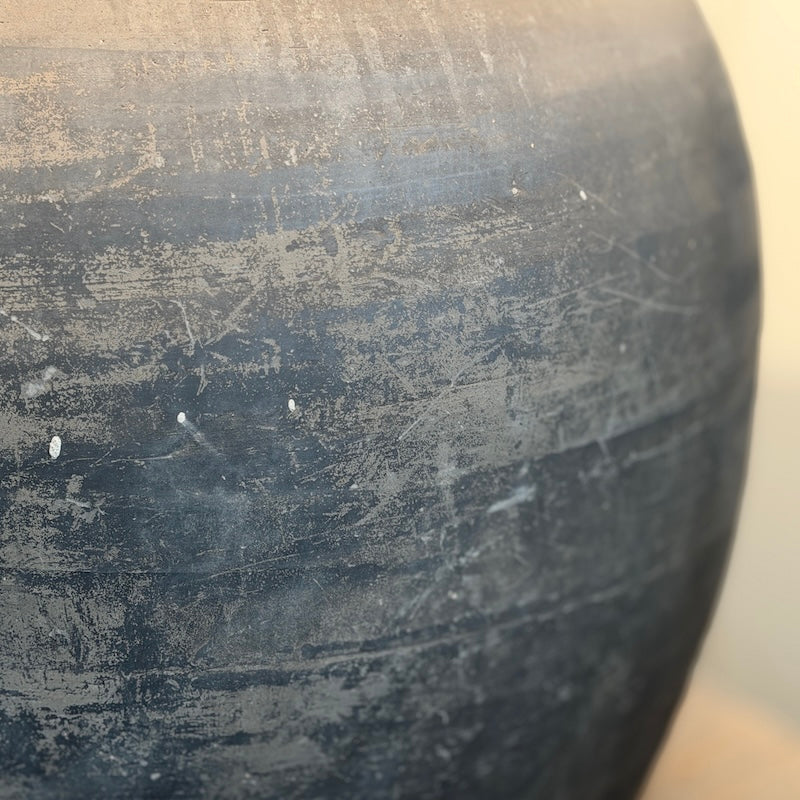 Large Clay Pot Jar Lamp D - Image 9