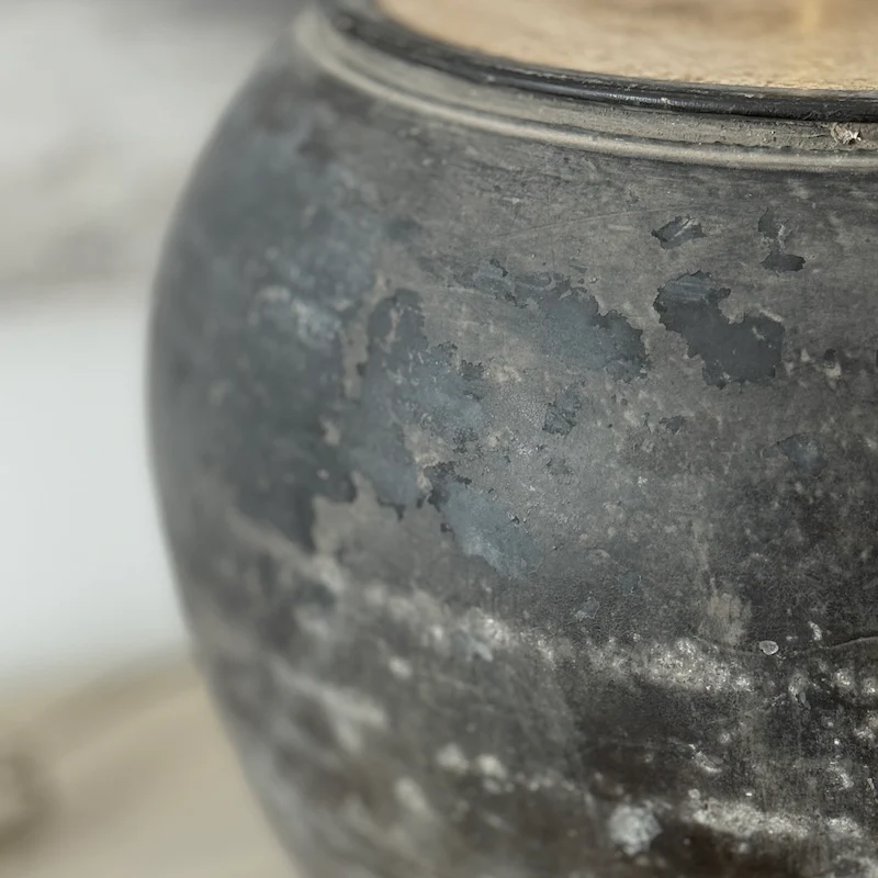 Large Clay Pot Jar Lamp (IS022/1) - Image 2
