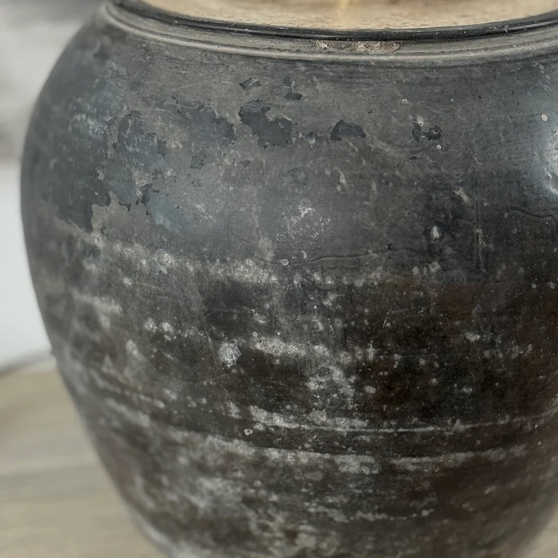 Large Clay Pot Jar Lamp (IS022/1) - Image 7