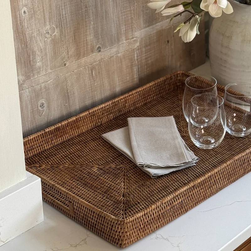 Large Ottoman Tray Natural