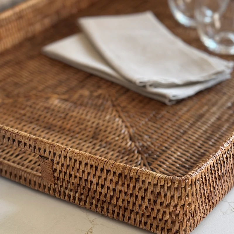 Large Ottoman Tray Natural - Image 2