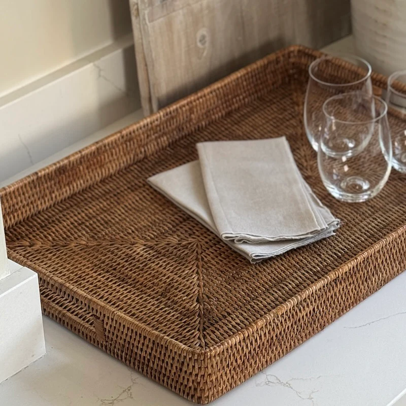 Large Ottoman Tray Natural - Image 3