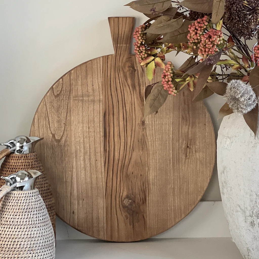 Large Recycled Elm Chopping Boards - Image 4