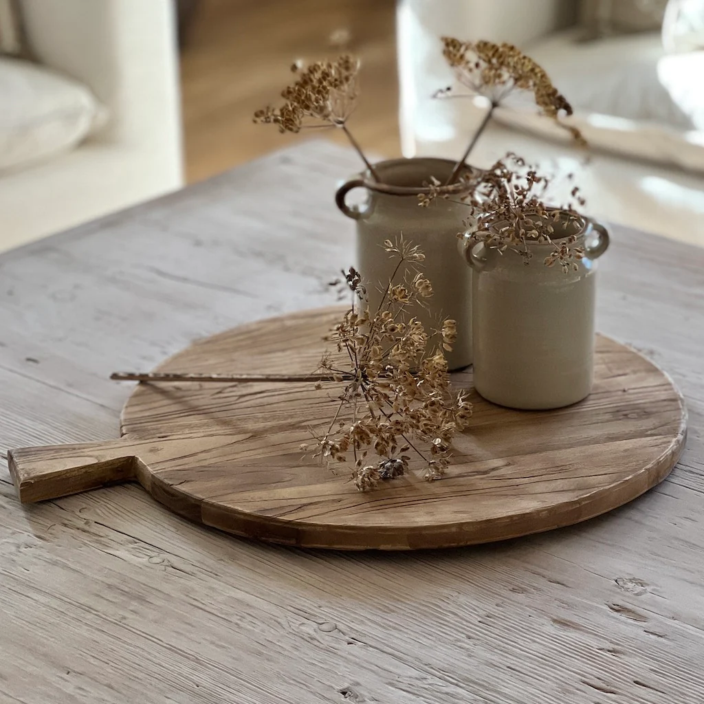 Large Recycled Elm Chopping Boards - Image 5