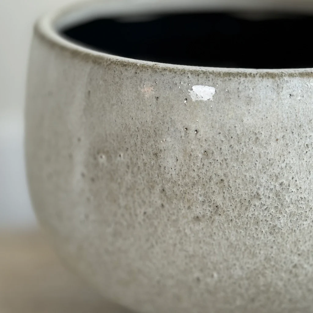 Latte Round Ceramic Bowl - Image 2
