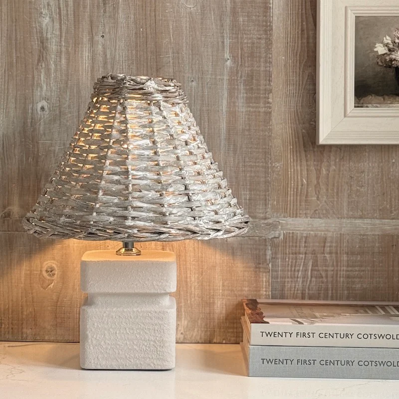 Limestone Square Lamp Base Small - Image 4