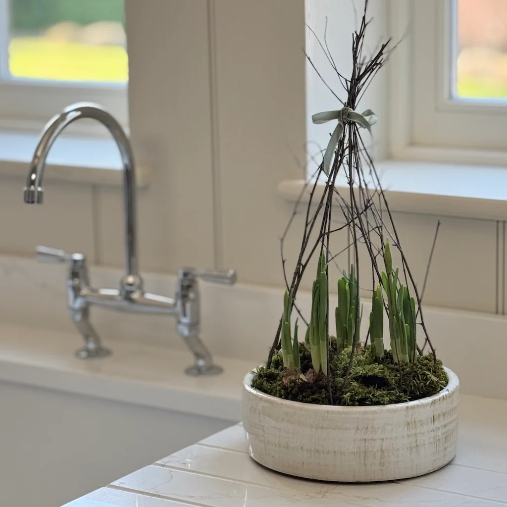 Littleton Ceramic Bowl Planter - Image 2