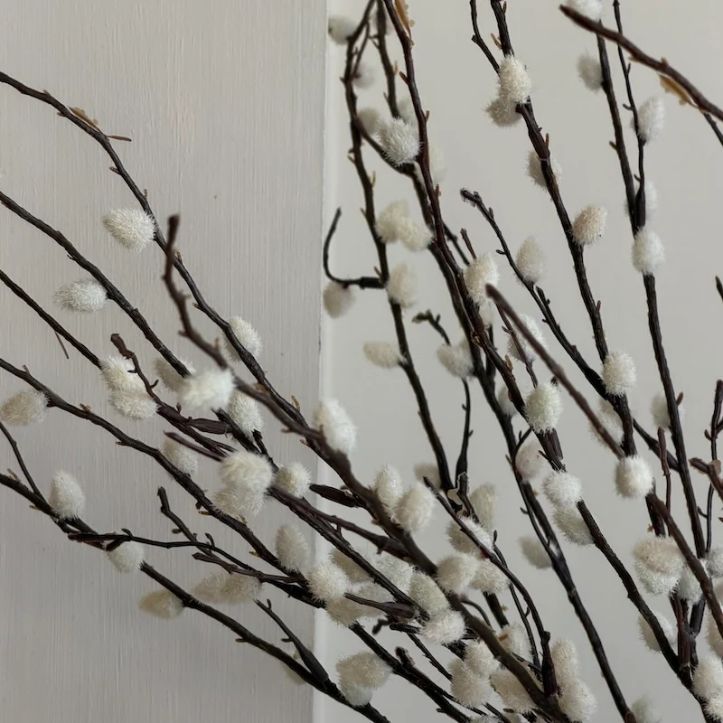 Luxury Faux Pussy Willow Branch - Image 3
