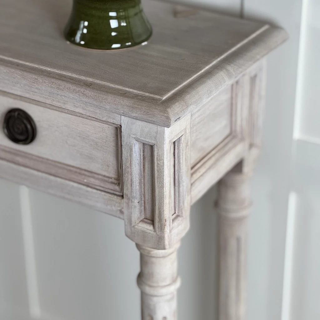 Majestic 2 Drawer Wooden Console Table - Image 6