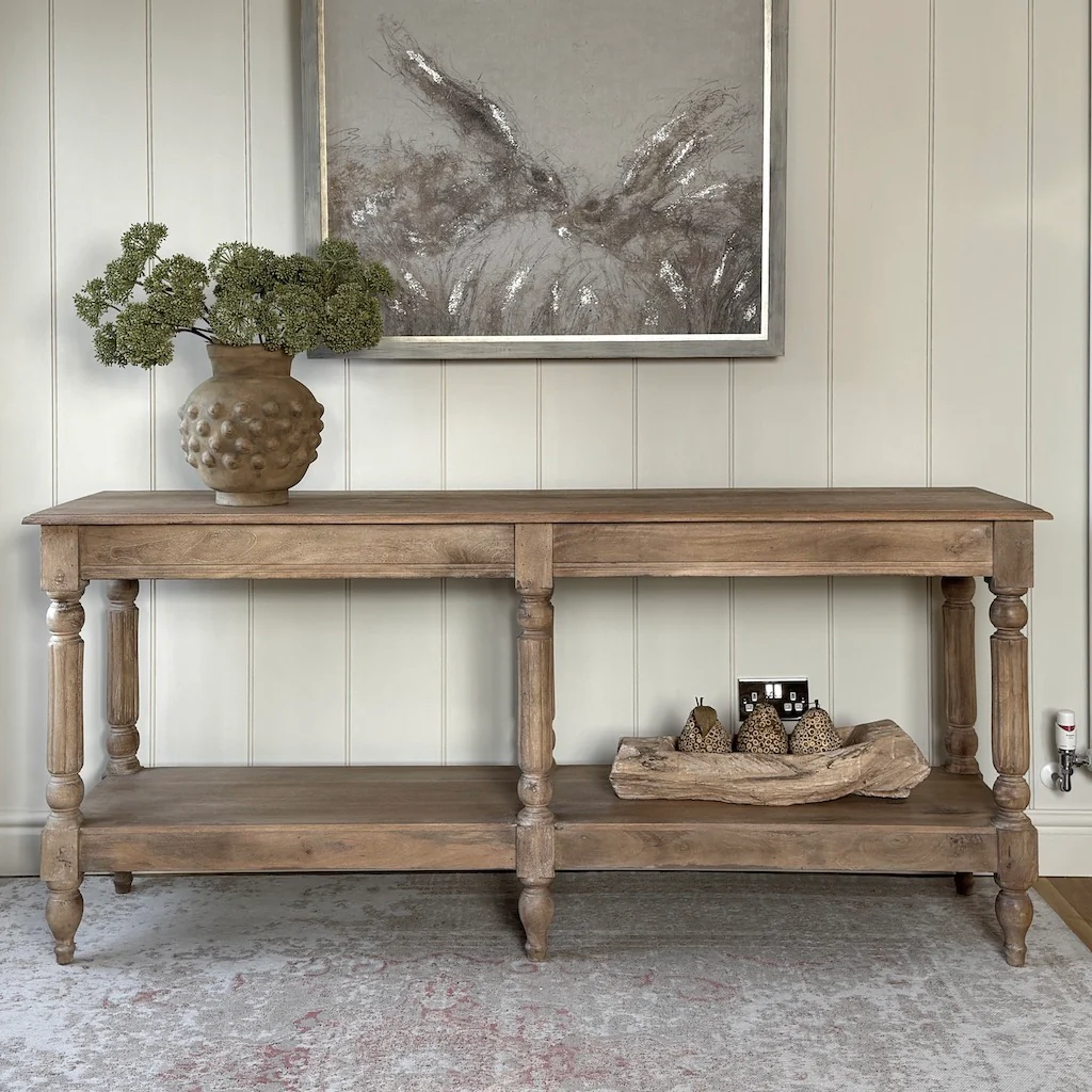Simple Long Console Table