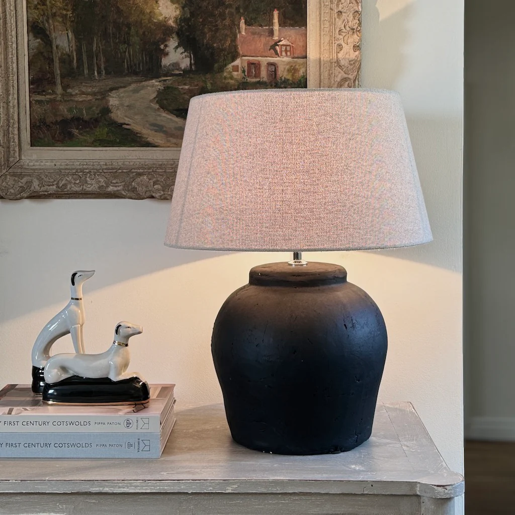 Matt Black Etna Table Lamp