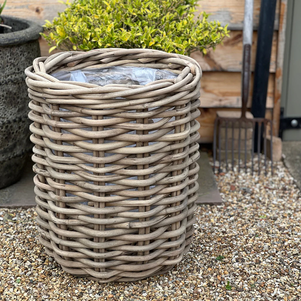 Gommaire Style Round Planters Clear Liner - Image 3