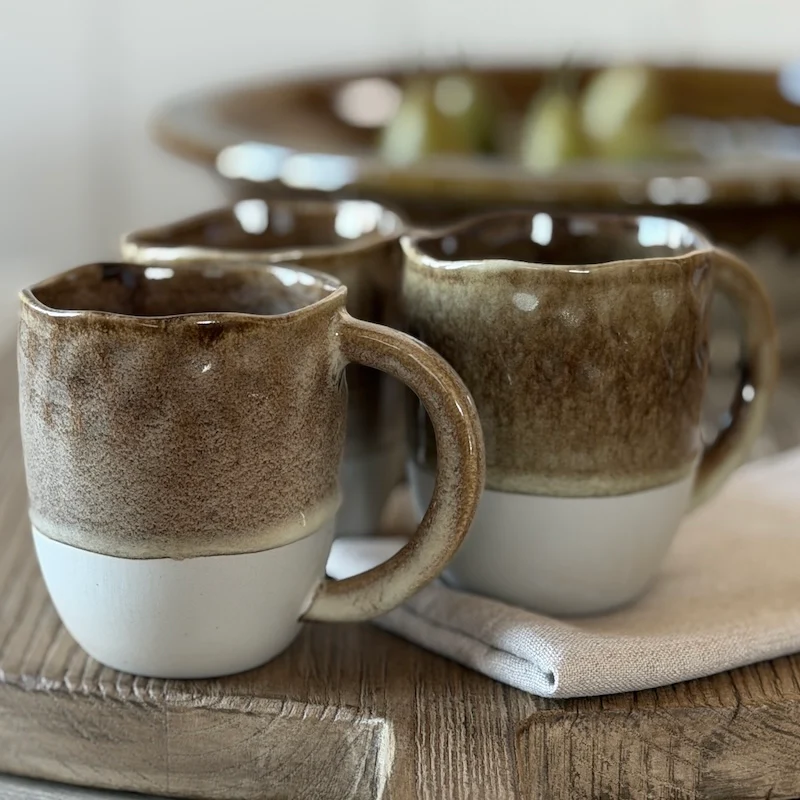 Milka Handmade Ceramic Mug – Rustic Swedish Stoneware - Image 3