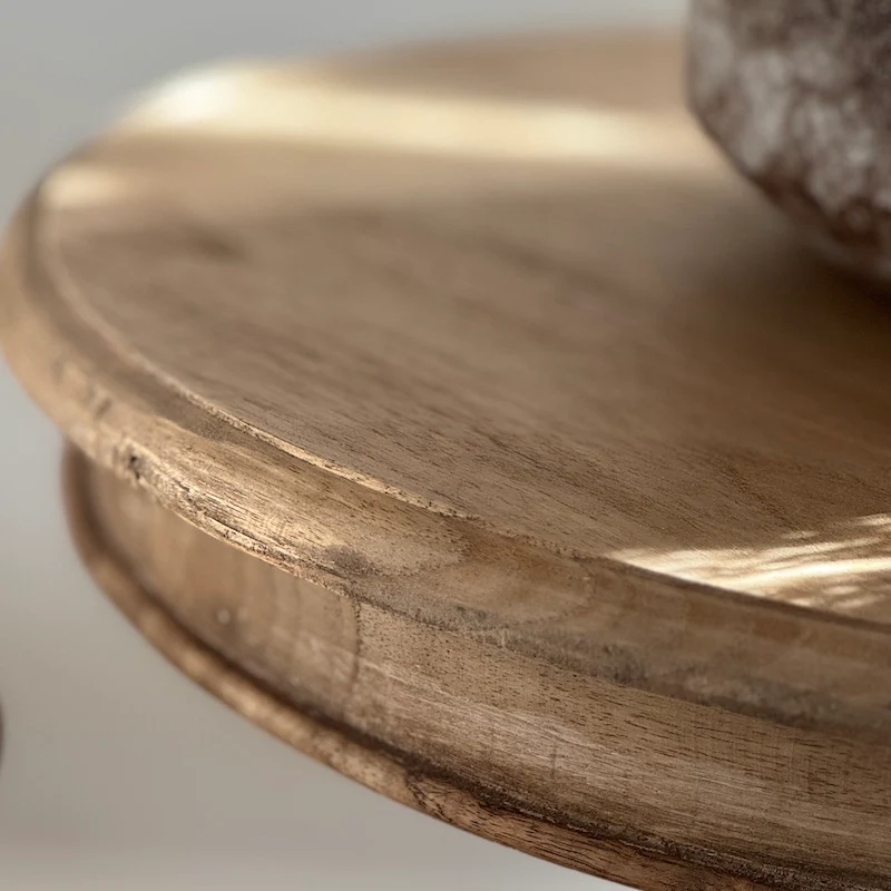 Mindi Pedestal Side Table - Image 4