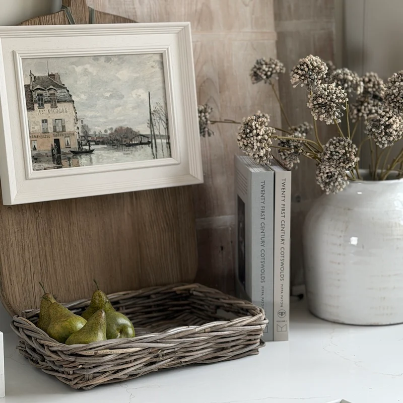 Mindi Shallow Wicker Trays – Choice of 3 Rectangular Storage Baskets - Image 5