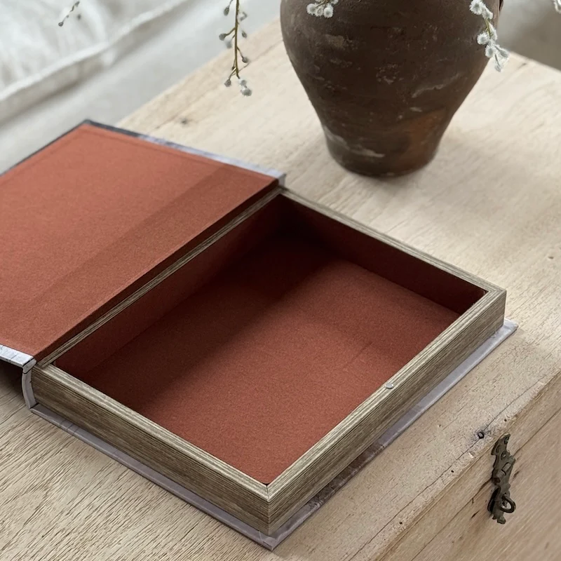 Modern Art Moon Book Box - Image 3