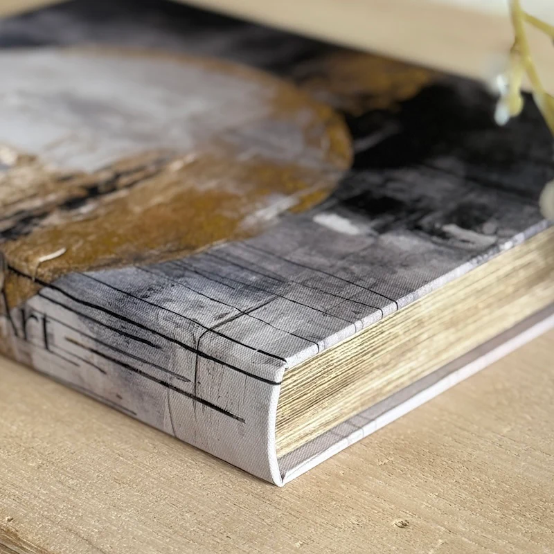 Modern Art Moon Book Box - Image 4