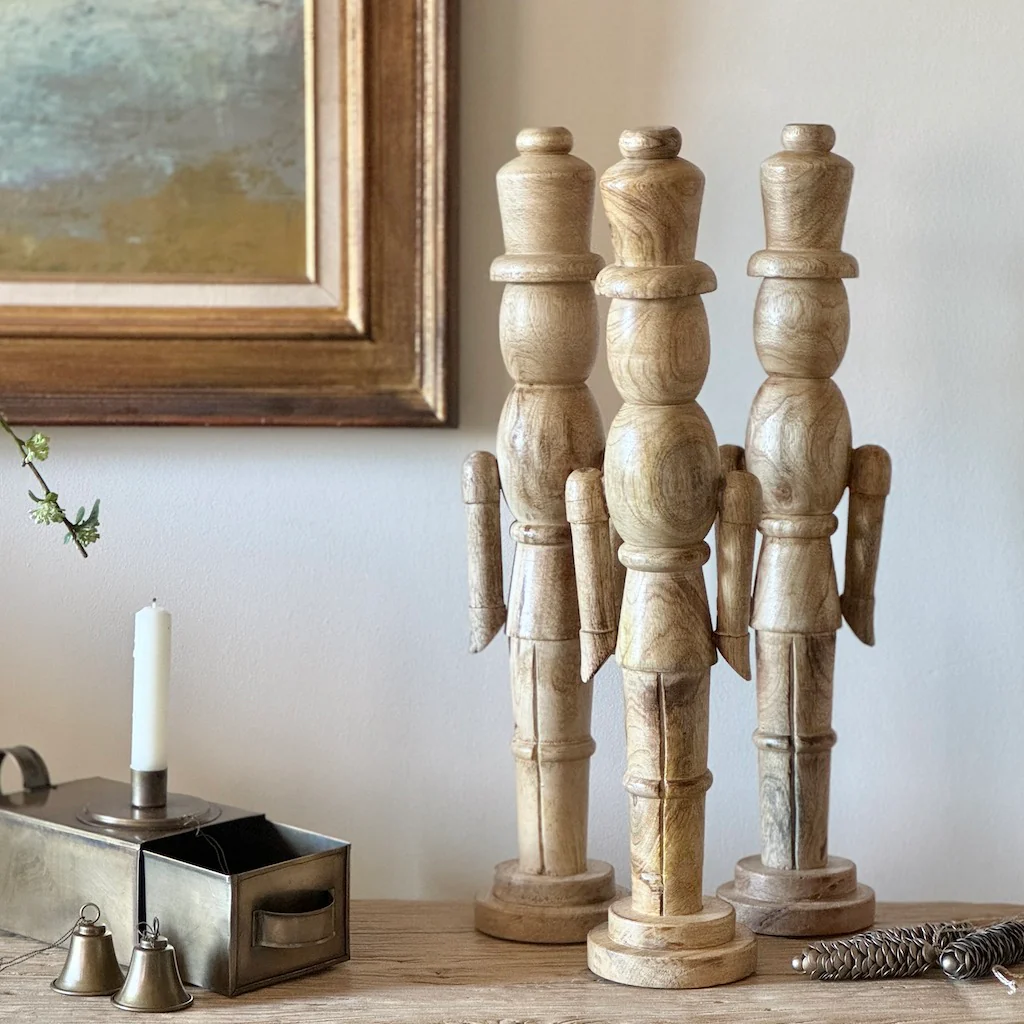 Natural Nutcracker Decoration