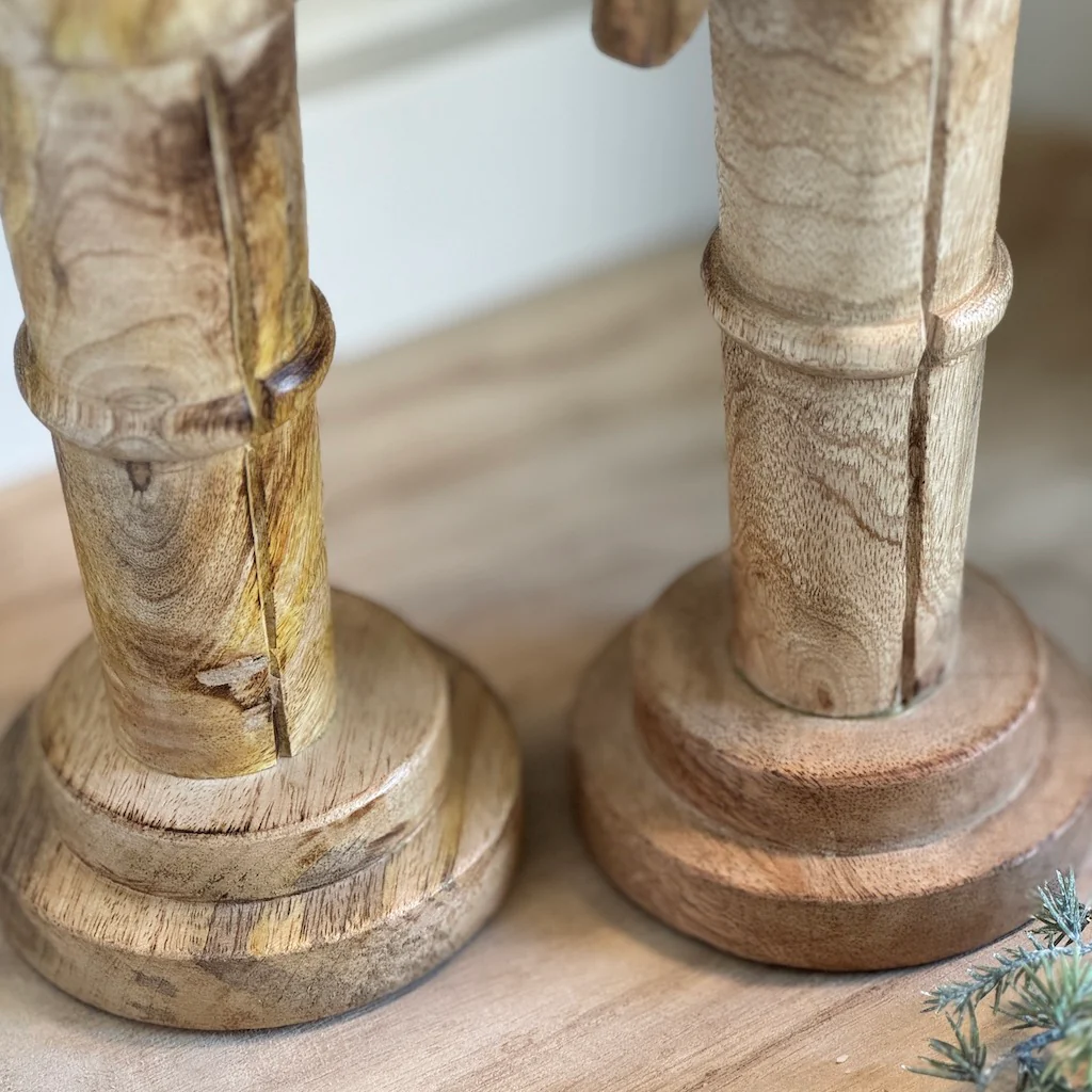Natural Nutcracker Decoration - Image 2