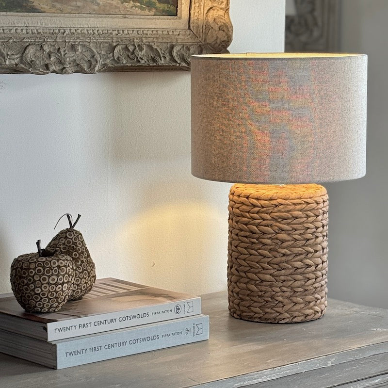 Natural Rope Effect Table Lamp