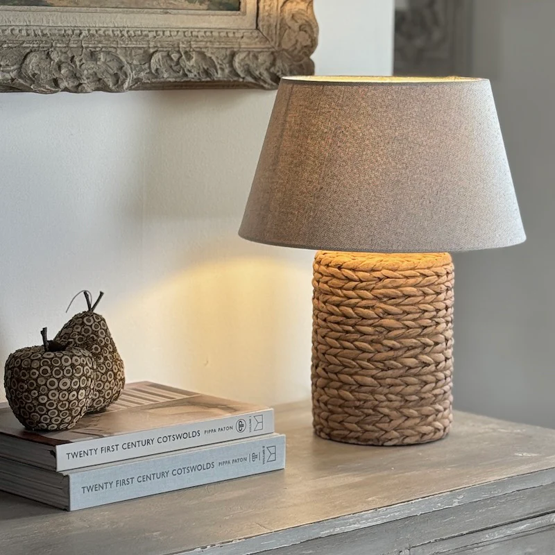 Natural Rope Effect Table Lamp - Image 3
