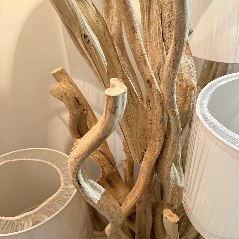 Natural Vine Multi-Arm Floor Lamp - Image 3