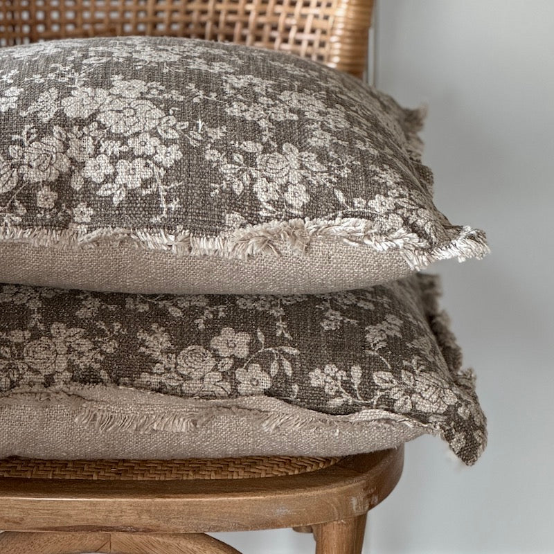 Nayeli Willow Garden Square and Rectangle Cushion — Natural Botanical - Image 3