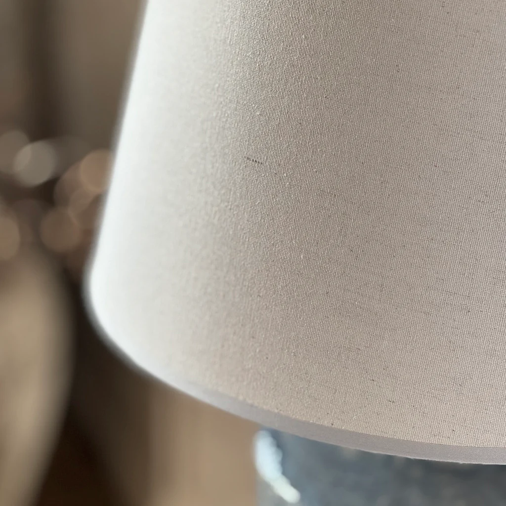 Neutral Taped Lampshade - Two Sizes - Image 5