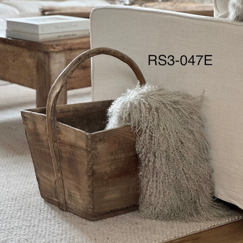 Original Vintage Chinese Rice Carrier - Image 6