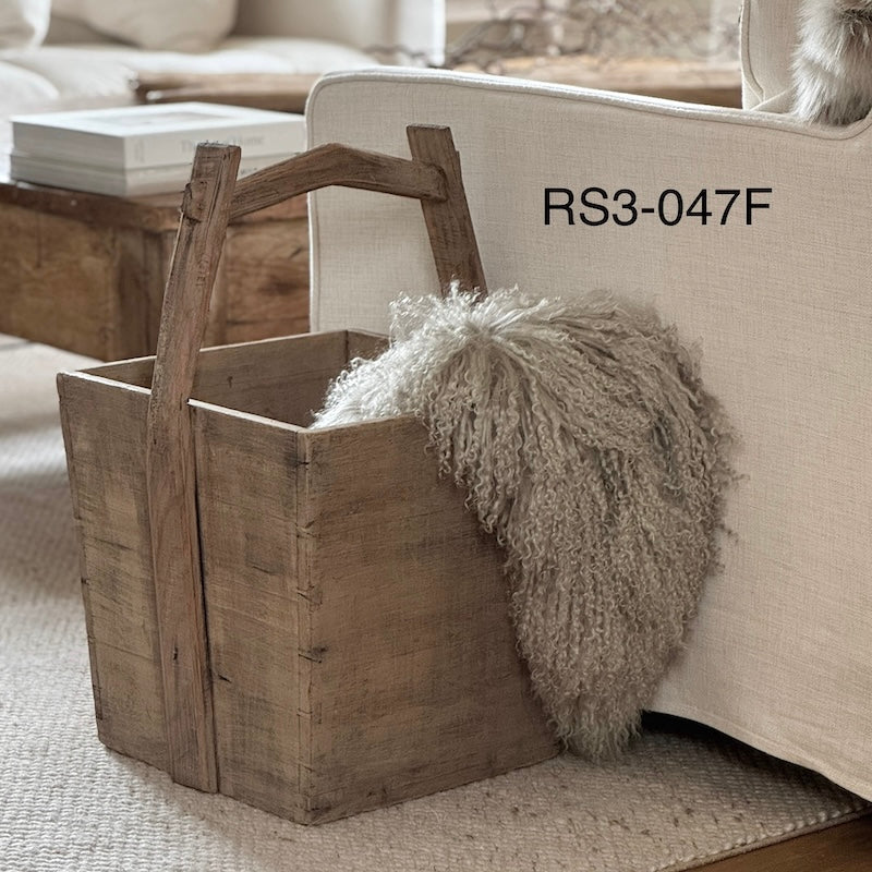 Original Vintage Chinese Rice Carrier - Image 7