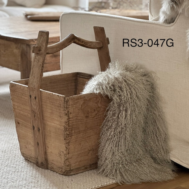 Original Vintage Chinese Rice Carrier - Image 8