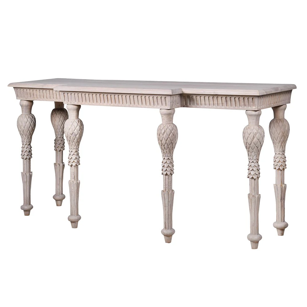 Majestic Pineapple Front Console Table