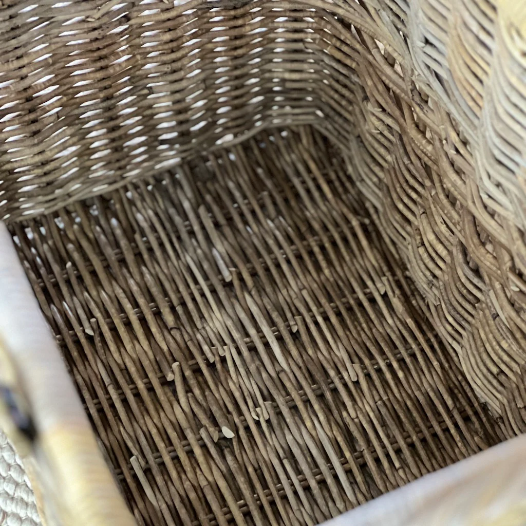 Rattan Trunk Hamper Basket - Image 4