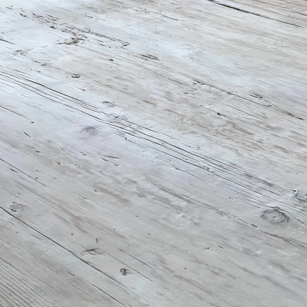 Reclaimed Antique Elm Lightly Washed Square Coffee Table - Image 6