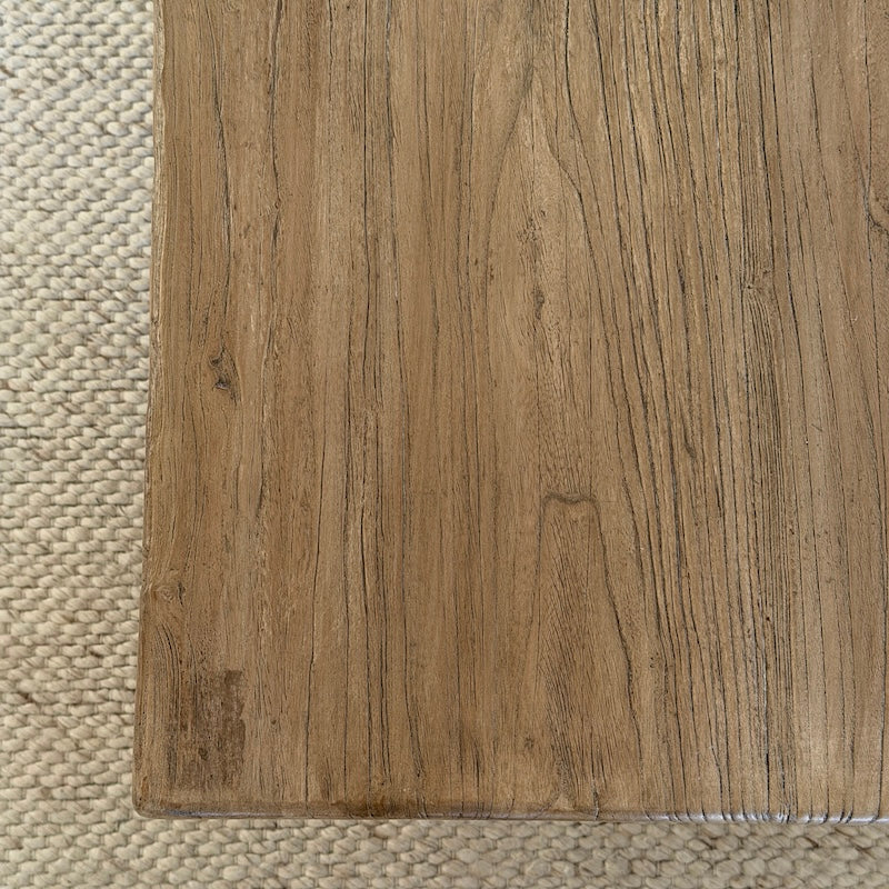 Reclaimed Elm A-Frame Coffee Table Large 170cm - Image 5