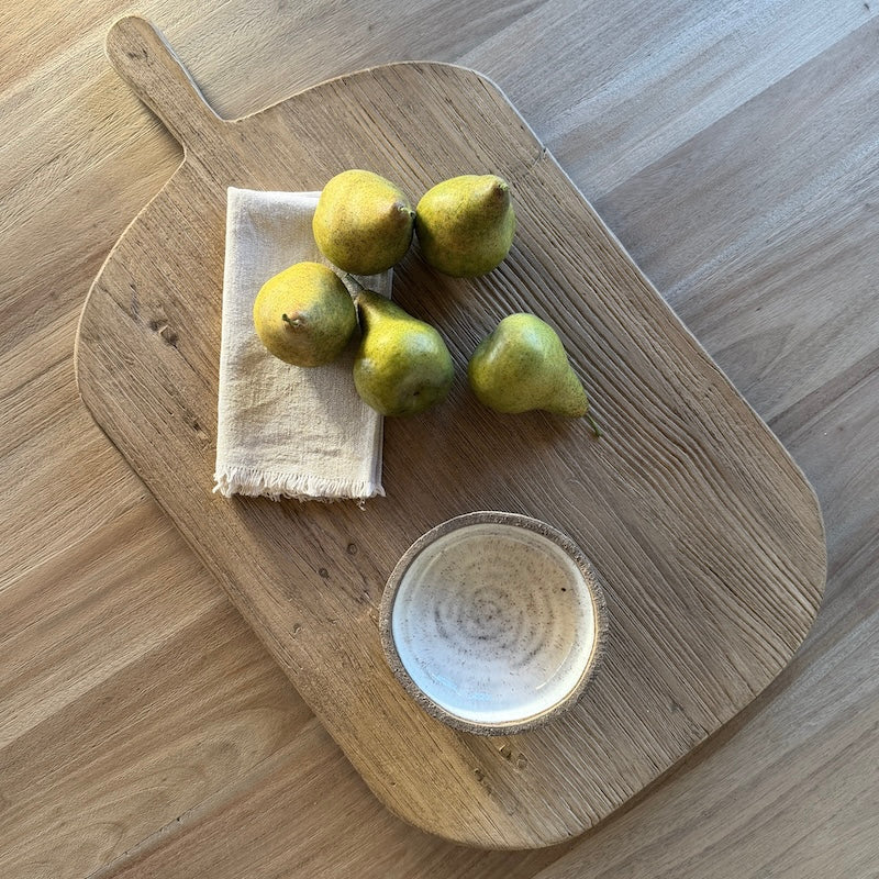 Reclaimed Elm Heavy Chopping Board 70cm - Image 3
