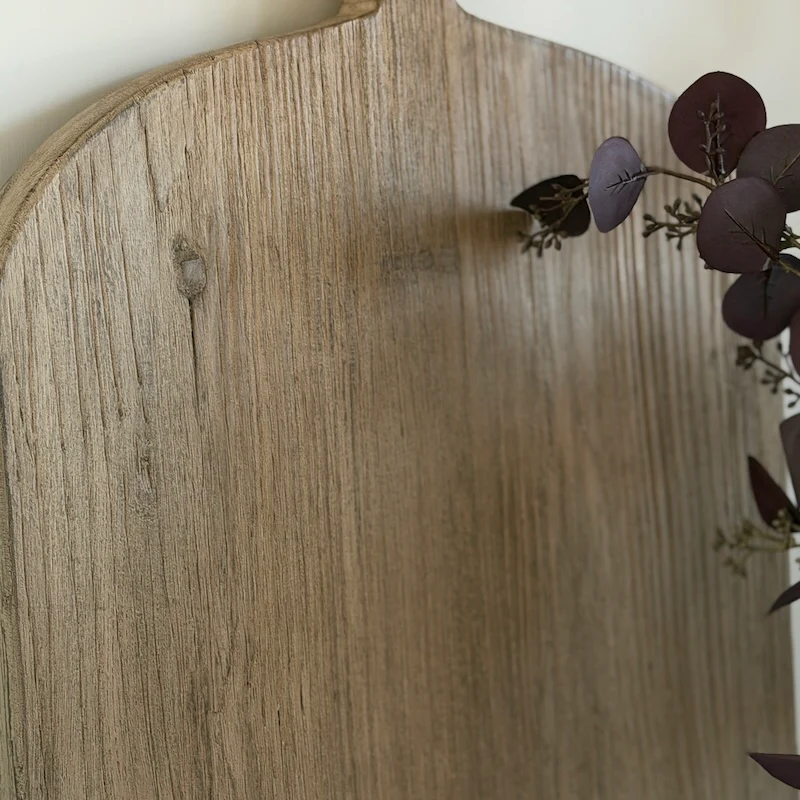 Reclaimed Elm Heavy Chopping Board 70cm - Image 6