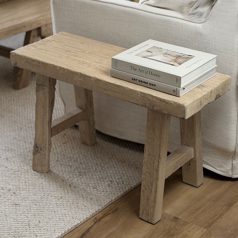 Reclaimed Wood Bench Light - 80cm - Image 3