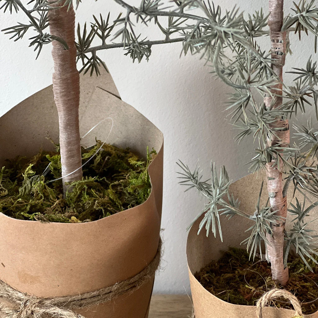 Rustic Faux Scandi Cedar Tree - Image 3