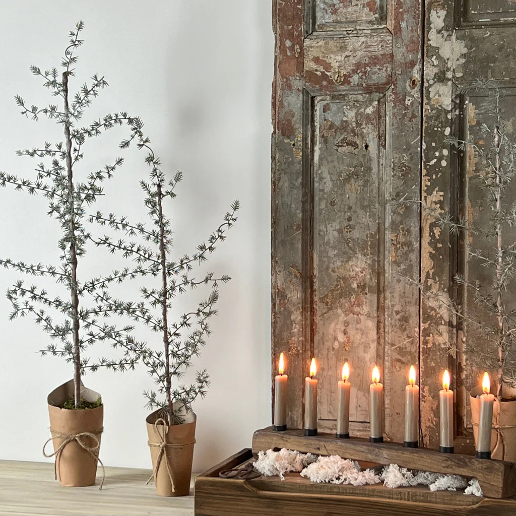 Rustic Faux Scandi Cedar Tree - Image 4