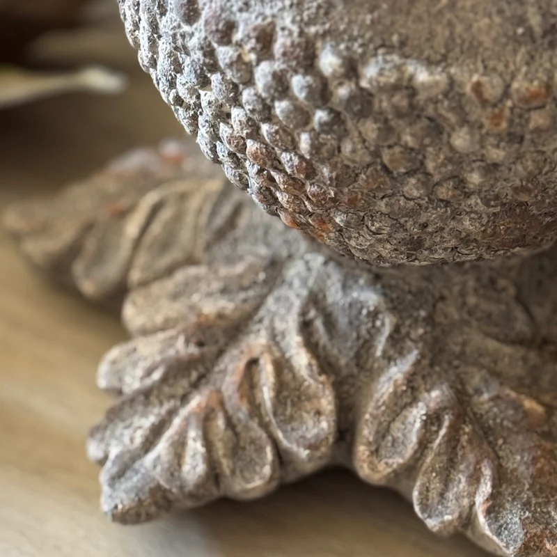 Rustic Stone Effect Pinecone and Artichoke Collective - Image 6