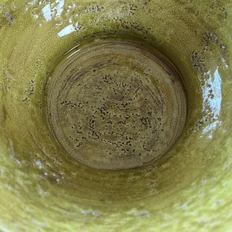 Rustic Weathered Green Bowl - Image 3