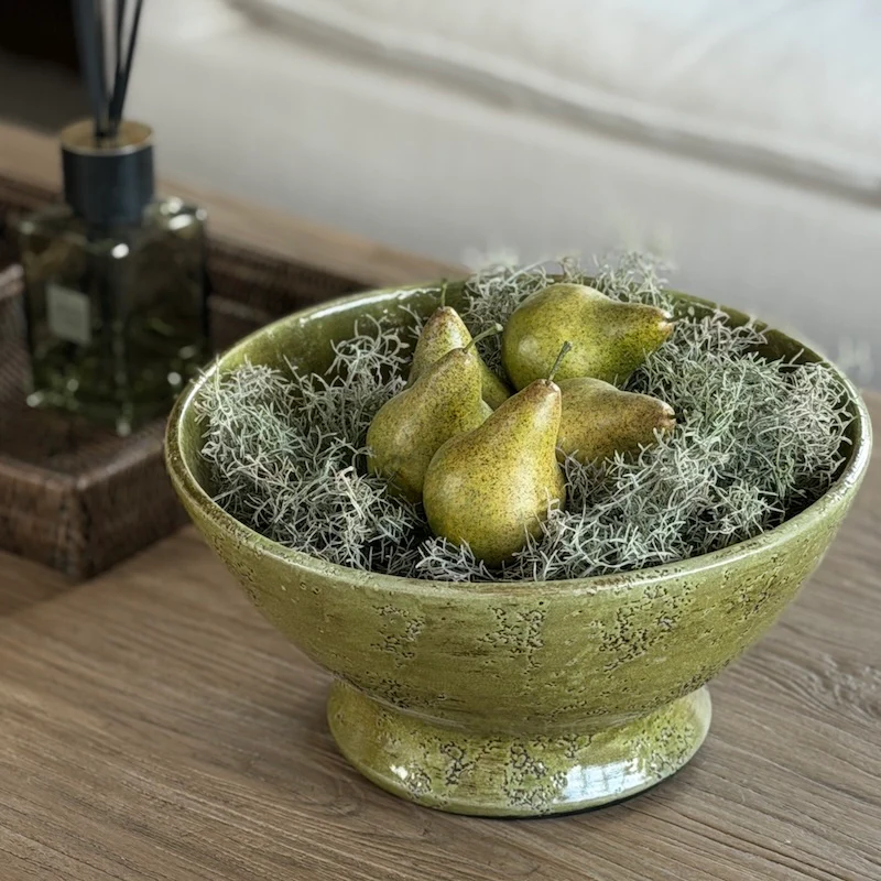Rustic Weathered Green Bowl - Image 6