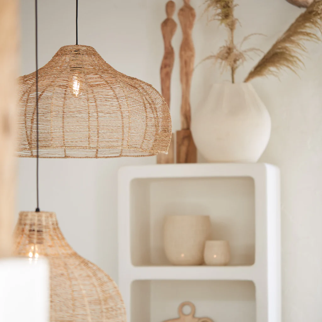 Scallop Jute Pendant Shades - Image 6