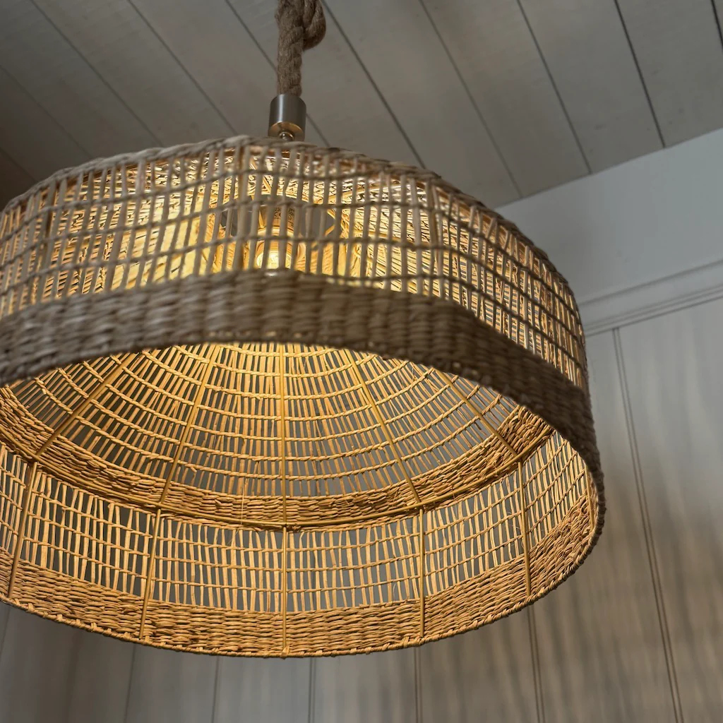 Seagrass Woven Pendant Shade - Image 3